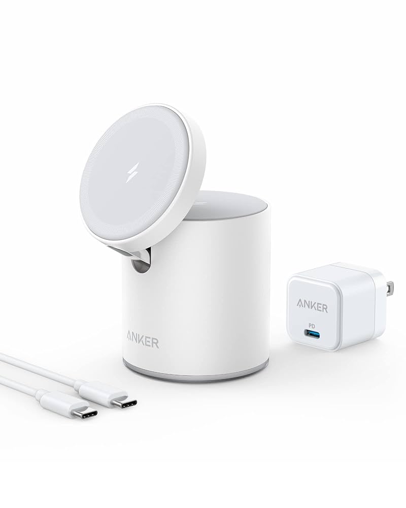 Amazon.co.jp: Anker 623 Magnetic Wireless Charger (MagGo